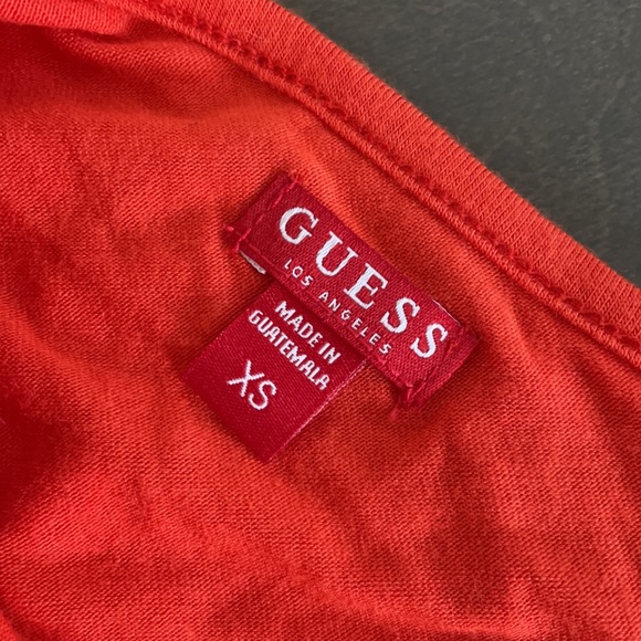 Guess One Shoulder Ruffle Top - XS - Picture 2 of 3